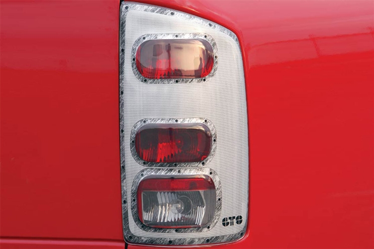 GTS Pro-Beam Platinum Tail Light Covers 02-06 Dodge Ram
